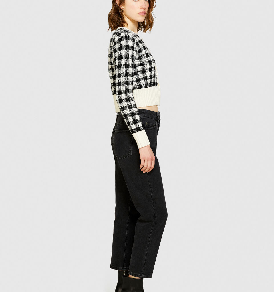 Slim fit jeans - women's slim fit jeans - Black | Sisley image number 2